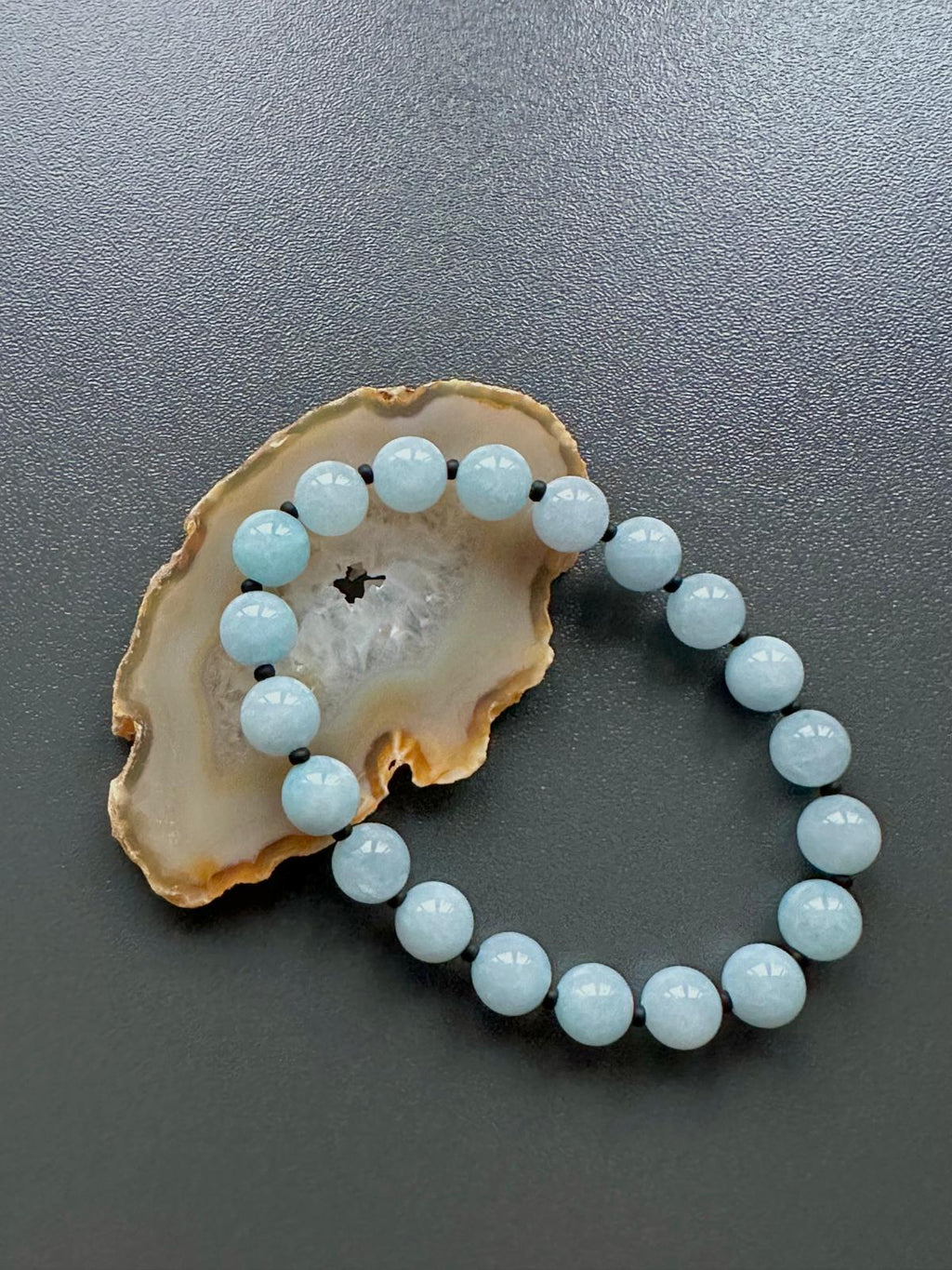 Armband Aquamarin