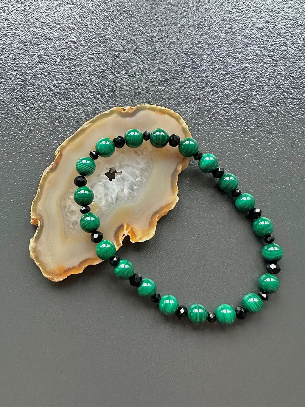 Armband Malachit