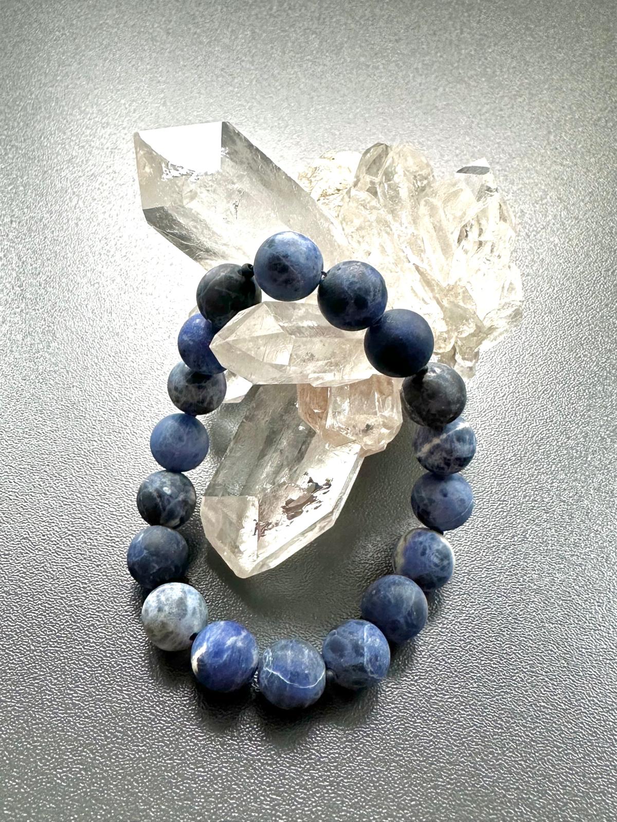 Armband Sodalith matt