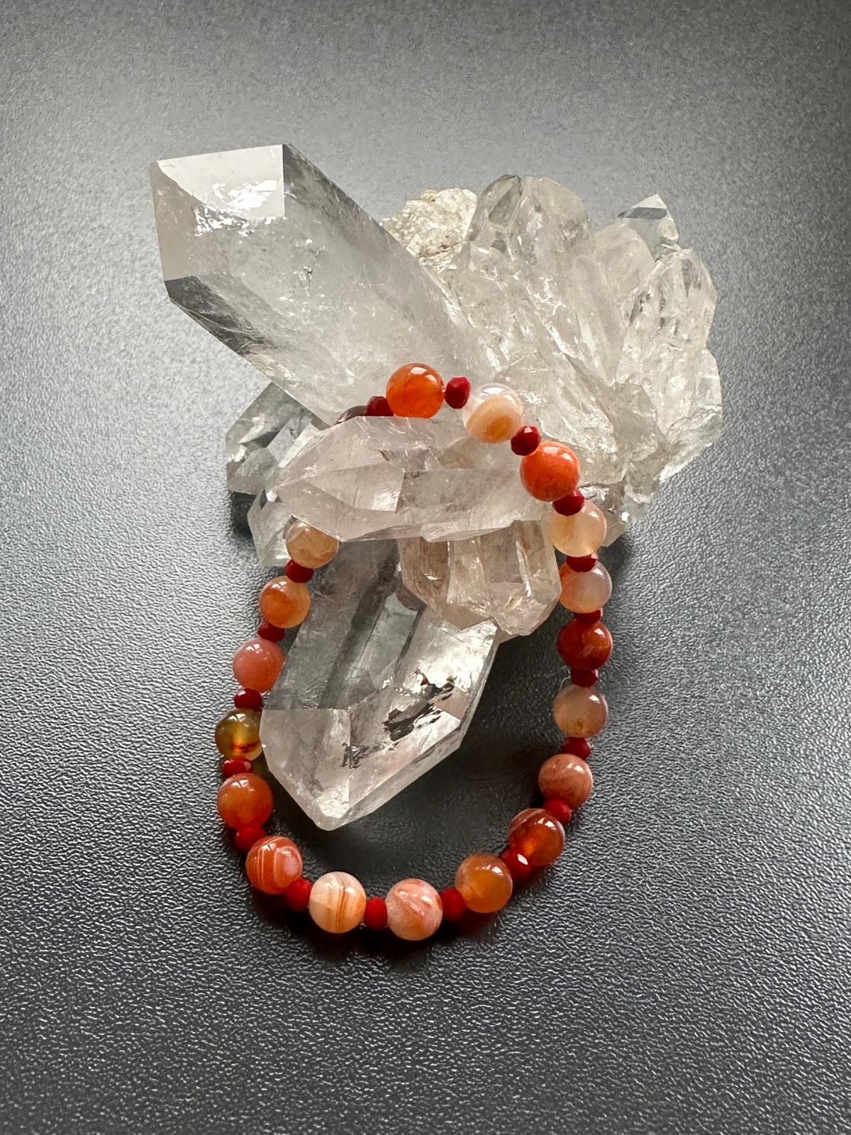 Armband Karneol