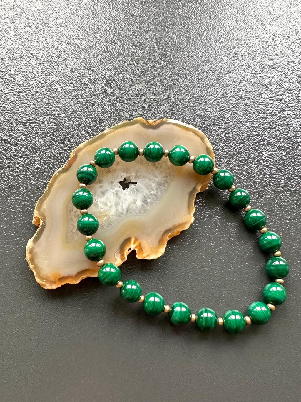 Armband Malachit