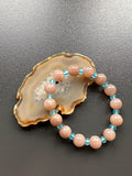 Armband Mondstein rosa