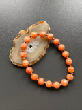 Armband Calcit rot