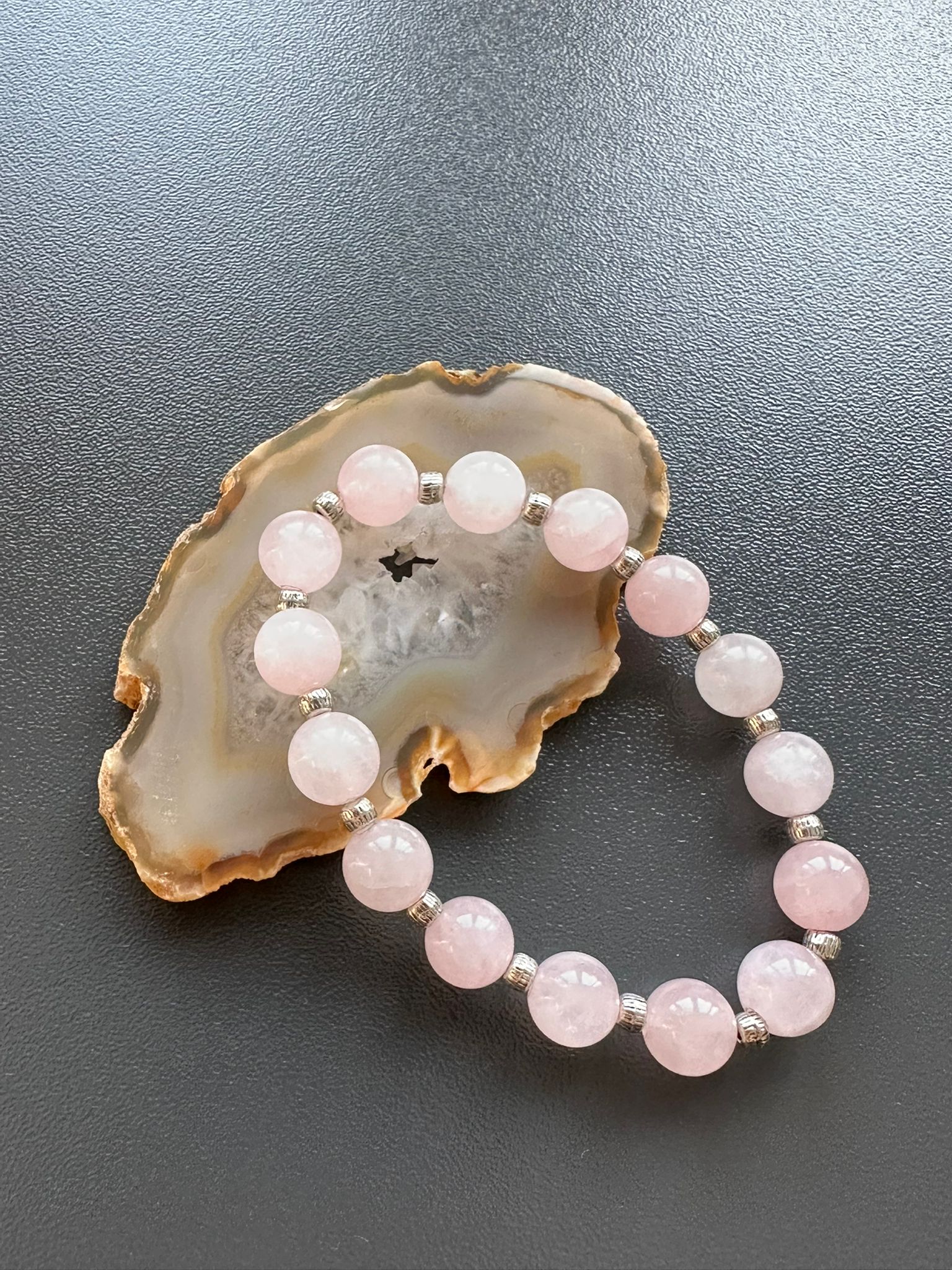 Armband Rosenquarz
