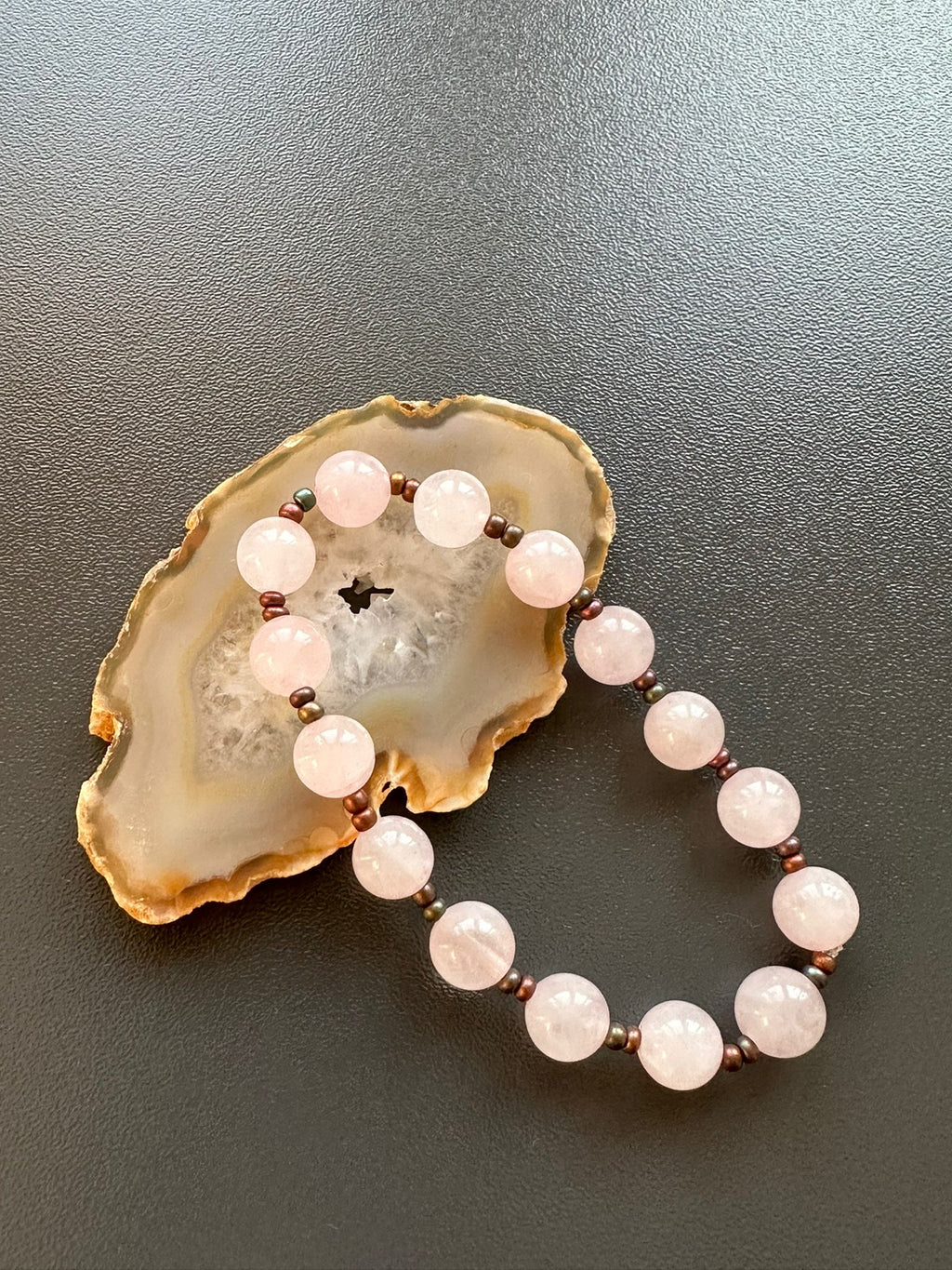 Armband Rosenquarz