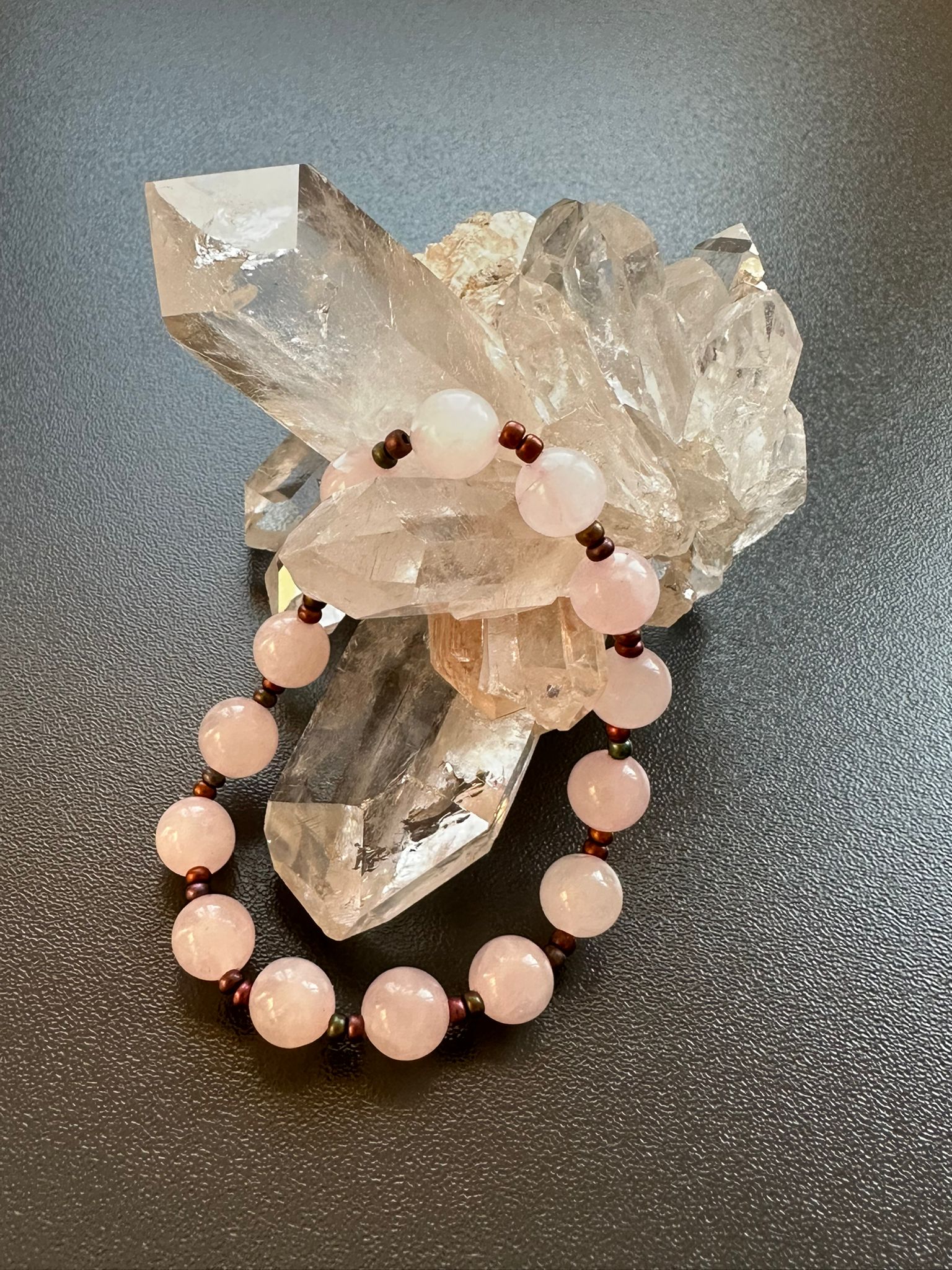Armband Rosenquarz
