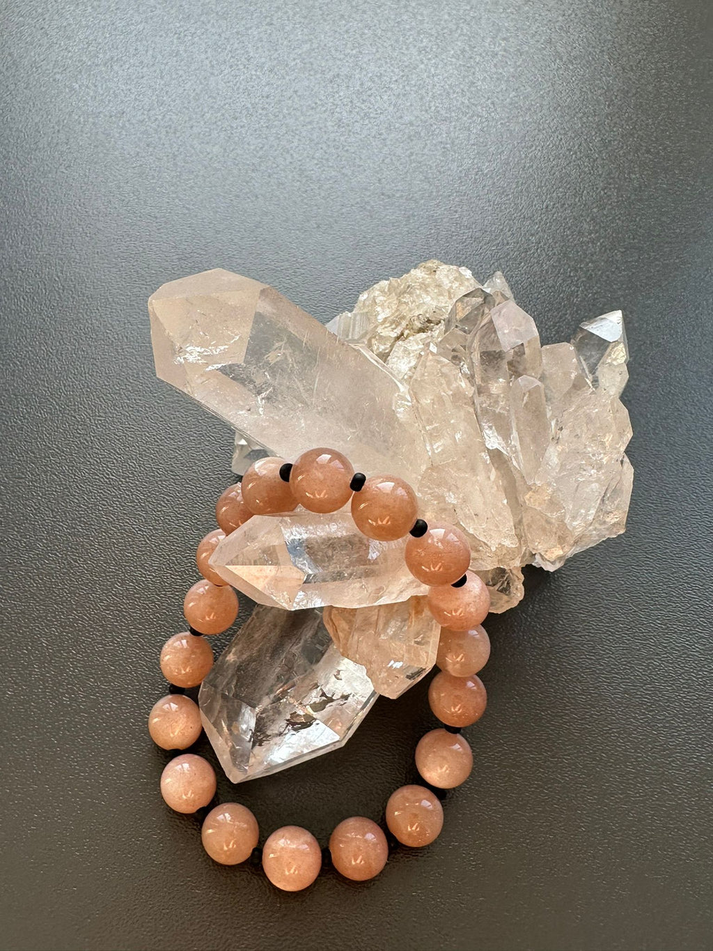 Armband Mondstein rosa