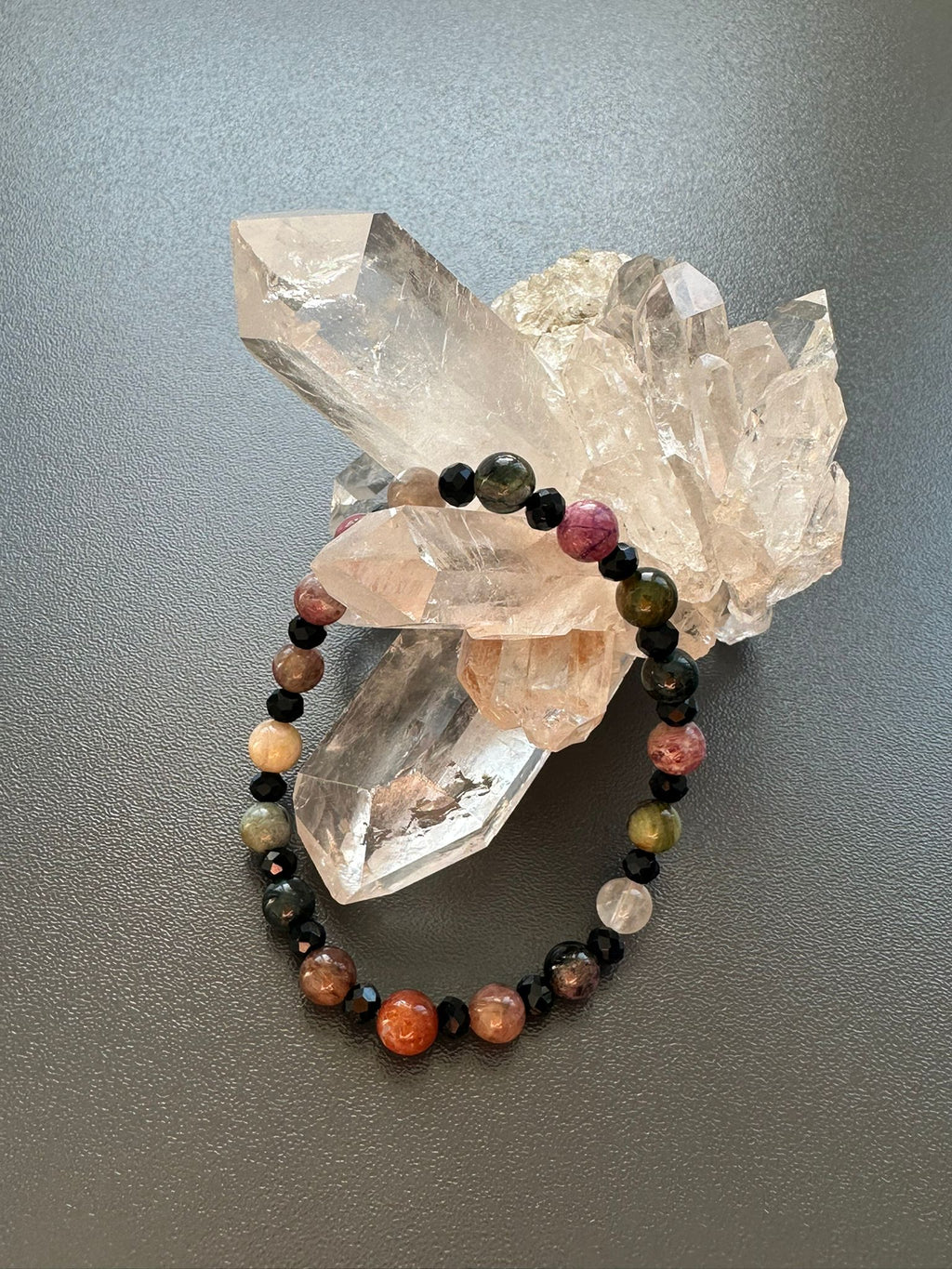 Armband Turmalin bunt